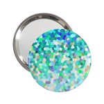 Mosaic Sparkley 1 Handbag Mirror (2.25 ) Front