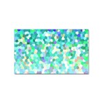 Mosaic Sparkley 1 Sticker 100 Pack (Rectangle) Front