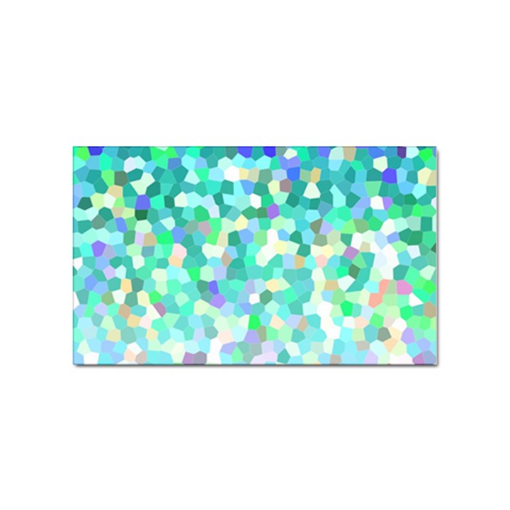 Mosaic Sparkley 1 Sticker 100 Pack (Rectangle)