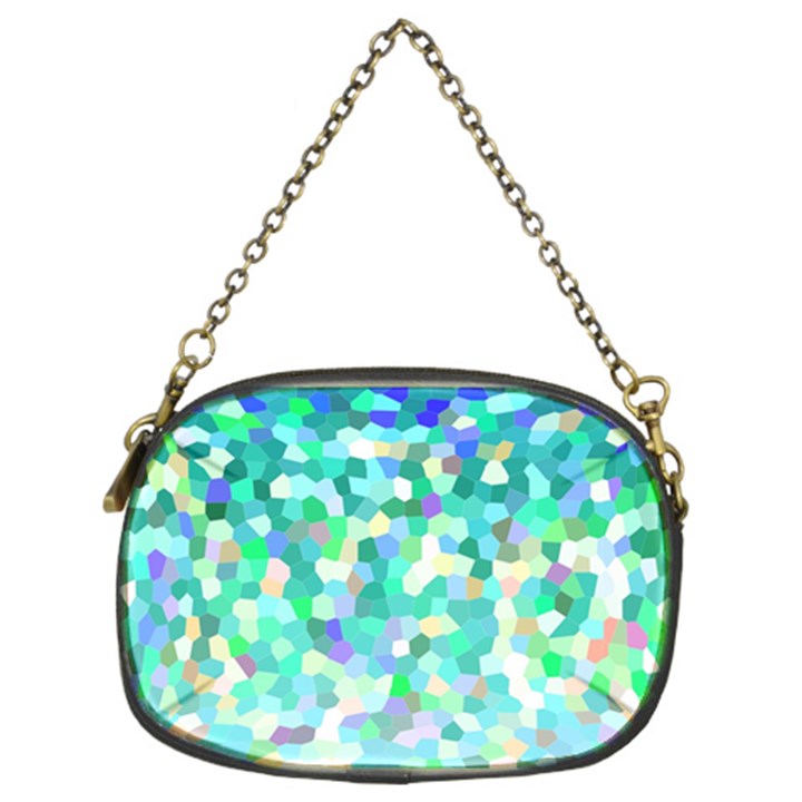 Mosaic Sparkley 1 Chain Purse (Two Sided) 