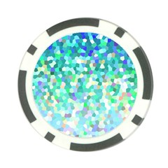 Mosaic Sparkley 1 Poker Chip (10 Pack) by MedusArt