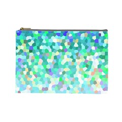 Mosaic Sparkley 1 Cosmetic Bag (large) by MedusArt