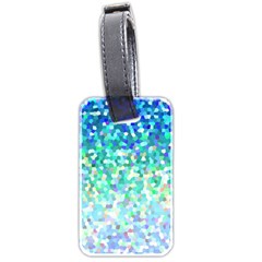 Mosaic Sparkley 1 Luggage Tag (two Sides) by MedusArt