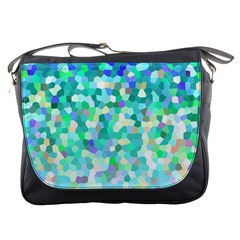 Mosaic Sparkley 1 Messenger Bag by MedusArt