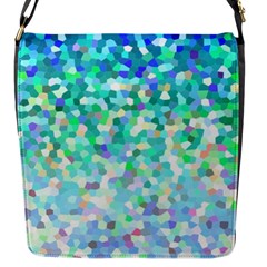 Mosaic Sparkley 1 Flap Closure Messenger Bag (small)