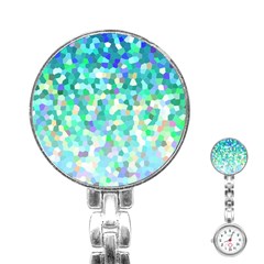 Mosaic Sparkley 1 Stainless Steel Nurses Watch by MedusArt