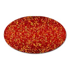 Glitter 3 Magnet (oval)