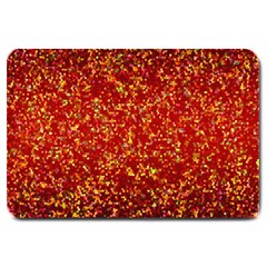 Glitter 3 Large Door Mat by MedusArt