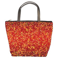 Glitter 3 Bucket Handbag by MedusArt