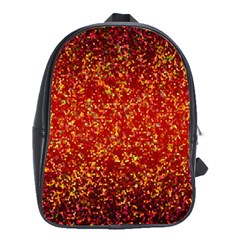 Glitter 3 School Bag (large) by MedusArt