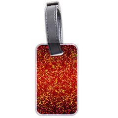 Glitter 3 Luggage Tag (two Sides) by MedusArt