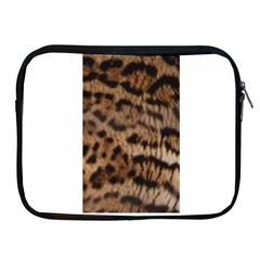 Ocelot Coat Apple Ipad Zippered Sleeve by BrilliantArtDesigns