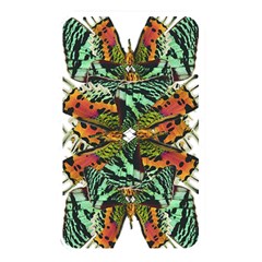 Butterfly Art Green & Orange Memory Card Reader (rectangular) by BrilliantArtDesigns