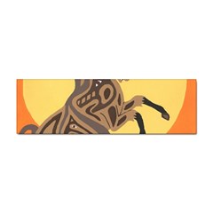 Embracing The Moon Bumper Sticker by twoaboriginalart