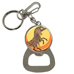 Embracing The Moon Bottle Opener Key Chain