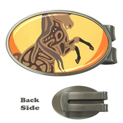 Embracing The Moon Copy Money Clip (Oval)