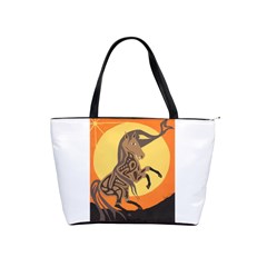 Embracing The Moon Copy Large Shoulder Bag