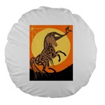 Embracing The Moon Copy 18  Premium Round Cushion  Front