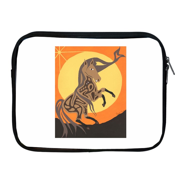 Embracing The Moon Copy Apple iPad Zippered Sleeve