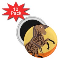 Embracing The Moon Copy 1 75  Button Magnet (10 Pack)