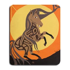 Embracing The Moon Copy Large Mouse Pad (rectangle) by twoaboriginalart