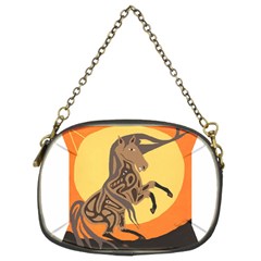 Embracing The Moon Copy Chain Purse (two Sided) 