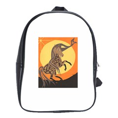 Embracing The Moon Copy School Bag (large)