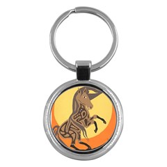 Embracing The Moon Copy Key Chain (round)