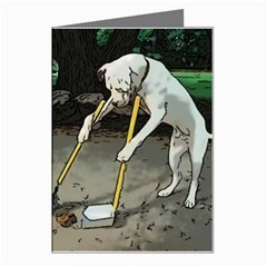 Cleaning Up Greeting Card (8 Pack) by Gizzibine