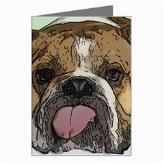 Bull Dog Greeting Card