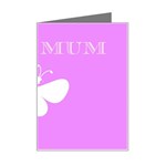 Mom Mini Greeting Card Left