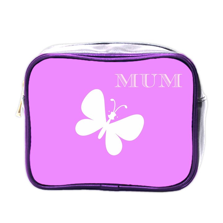 Mom Mini Travel Toiletry Bag (One Side)