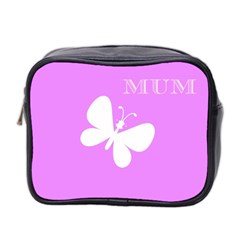 Mom Mini Travel Toiletry Bag (two Sides)