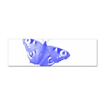  Decorative Blue Butterfly Bumper Sticker Front