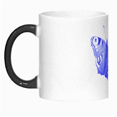  Decorative Blue Butterfly Morph Mug