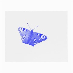  Decorative Blue Butterfly Glasses Cloth (small) by Colorfulart23