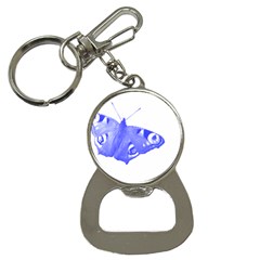  Decorative Blue Butterfly Bottle Opener Key Chain by Colorfulart23