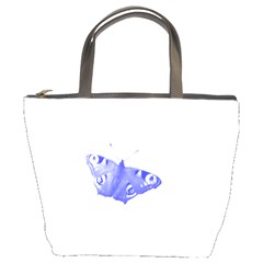  Decorative Blue Butterfly Bucket Handbag