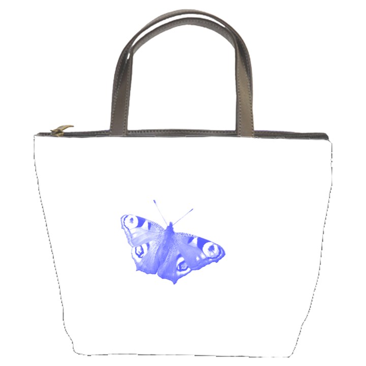  Decorative Blue Butterfly Bucket Handbag