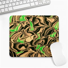 Retro Swirl Large Mouse Pad (rectangle) by Colorfulart23