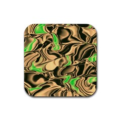 Retro Swirl Drink Coaster (square)