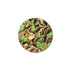 Retro Swirl Golf Ball Marker 4 Pack