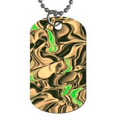 Retro Swirl Dog Tag (two-sided) 