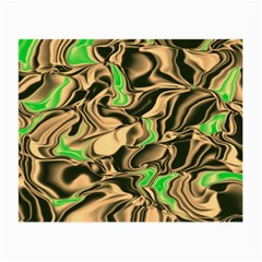 Retro Swirl Glasses Cloth (small, Two Sided)