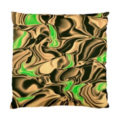 Retro Swirl Cushion Case (single Sided)  by Colorfulart23