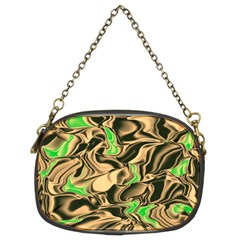 Retro Swirl Chain Purse (two Sided) 