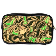 Retro Swirl Travel Toiletry Bag (two Sides)