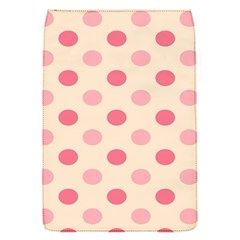 Pale Pink Polka Dots Removable Flap Cover (small)