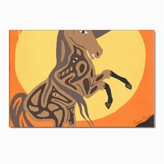 Embracing The Moon Postcards 5  X 7  (10 Pack) by twoaboriginalart