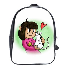 Bookcover  Copy School Bag (large)